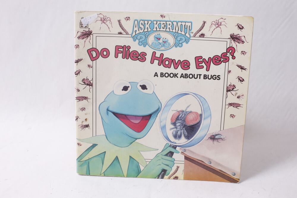 Vintage Ask Kermit A Book About Bugs 1995 Muppet Press Children's ~ 260608-WH 1